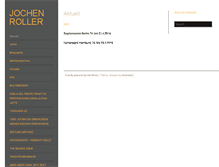 Tablet Screenshot of jochenroller.de